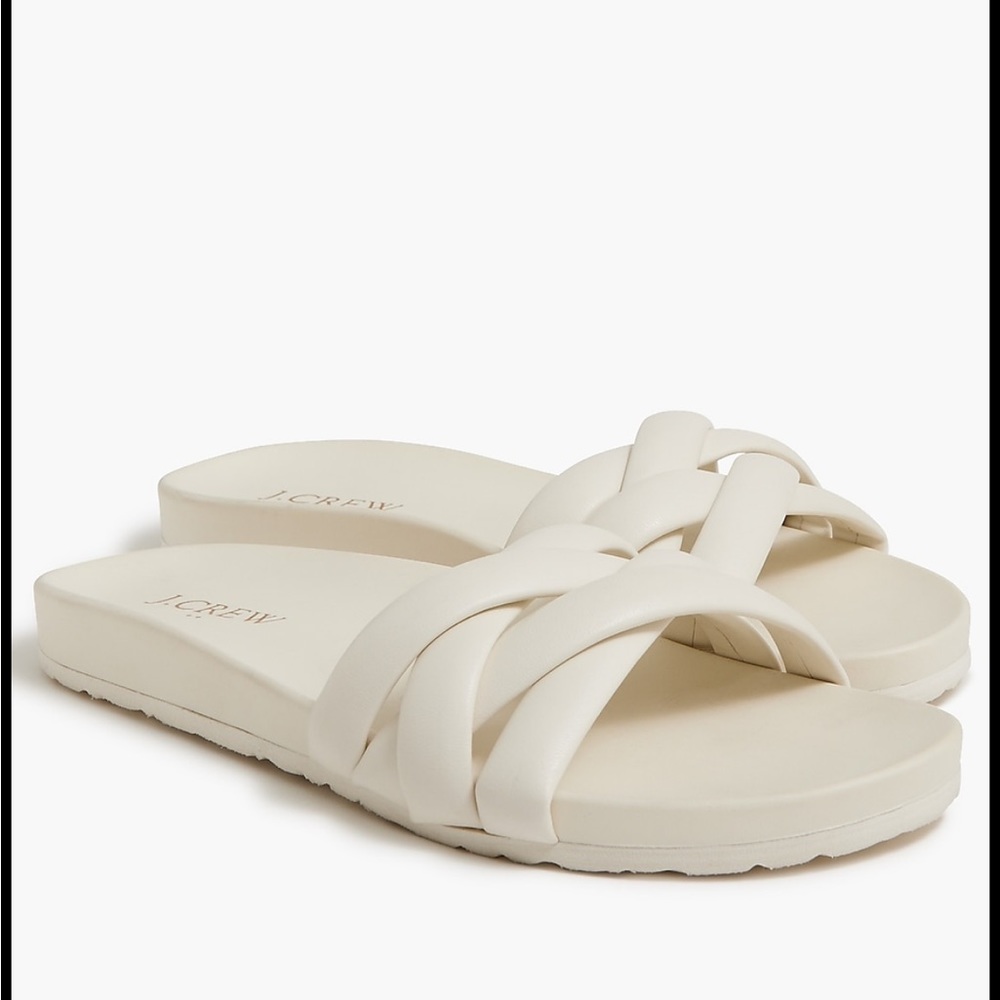 J Crew Factory size 9  Slides sandals